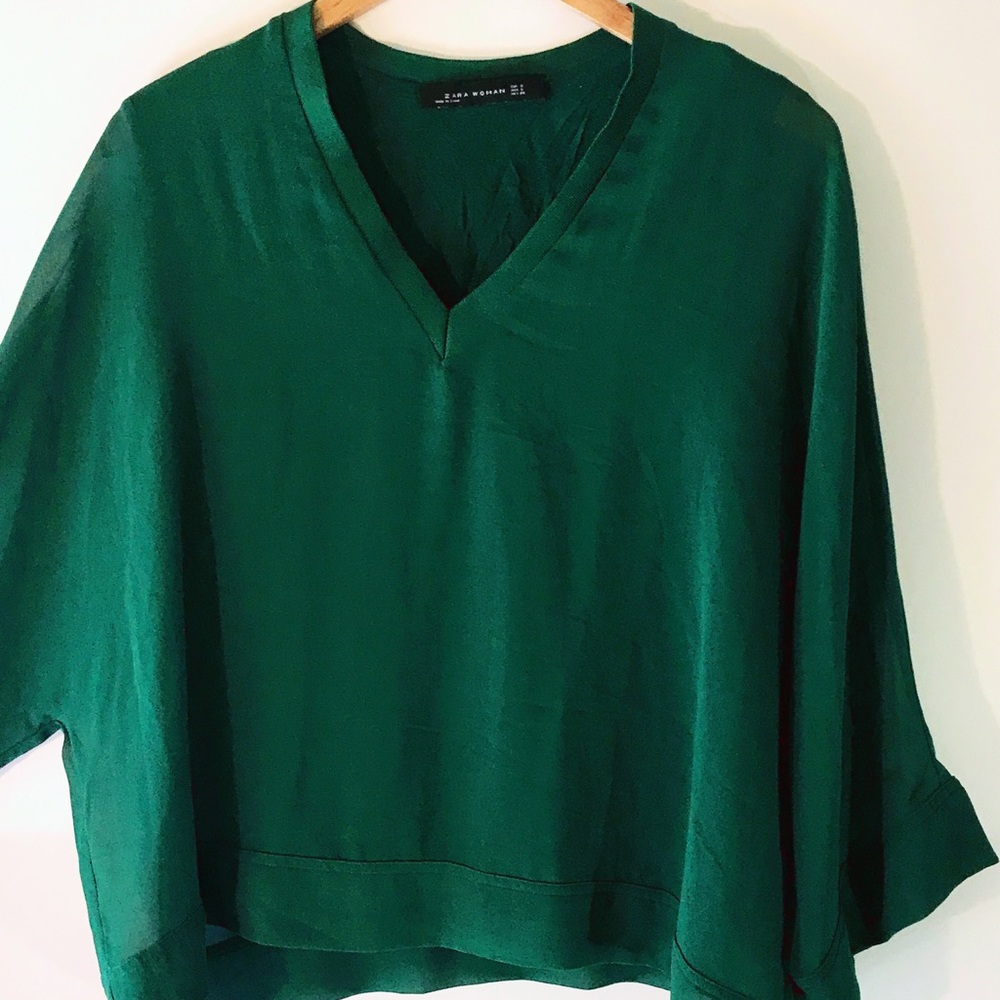 Zara Green Top